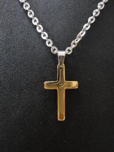 T01-213 Cross Necklace (IDR 120.000, size 60 cm, 1 pcs)